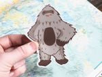 Load image into Gallery viewer, Confident Bigfoot Sticker
